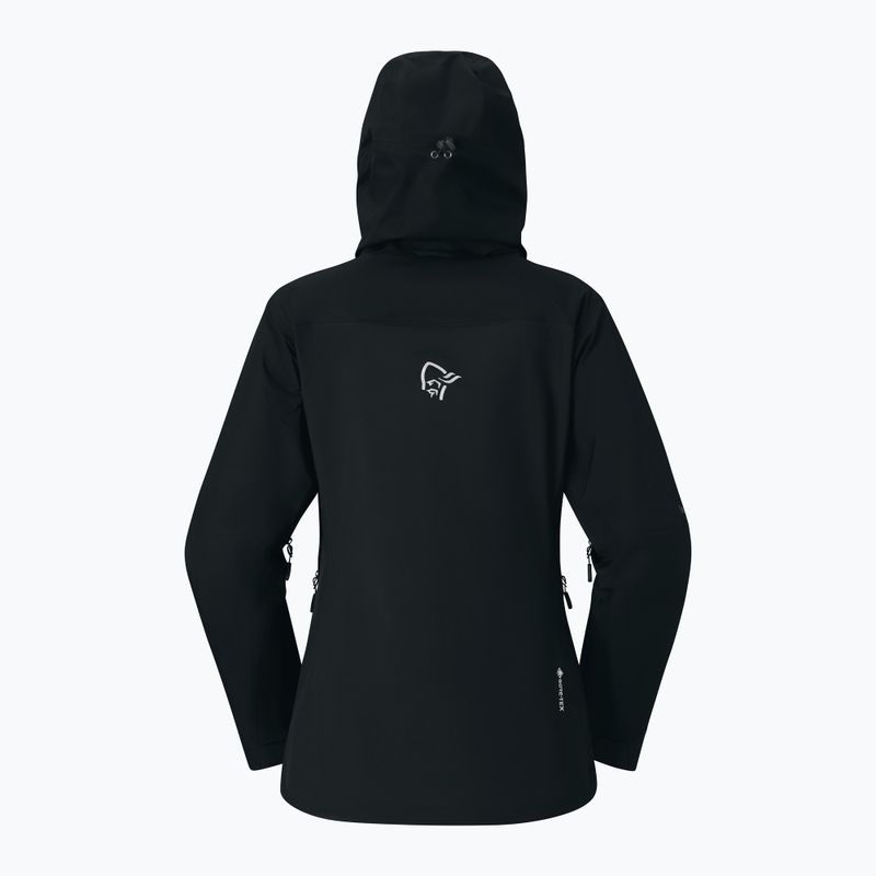 Kurtka przeciwdeszczowa damska NORRONA Falketind Gore-Tex cavlar black 8