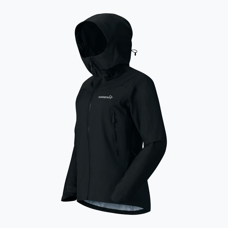 Kurtka przeciwdeszczowa damska NORRONA Falketind Gore-Tex cavlar black 9
