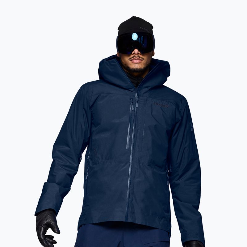 Kurtka narciarska męska NORRONA Lofoten Gore-Tex Insulated indigo night