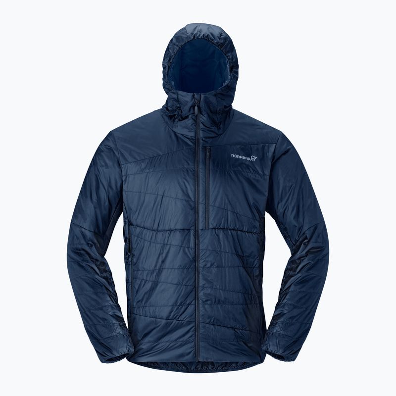 Kurtka ocieplana męska NORRONA Faketind Thermo40 Zip Hood indigo night 4