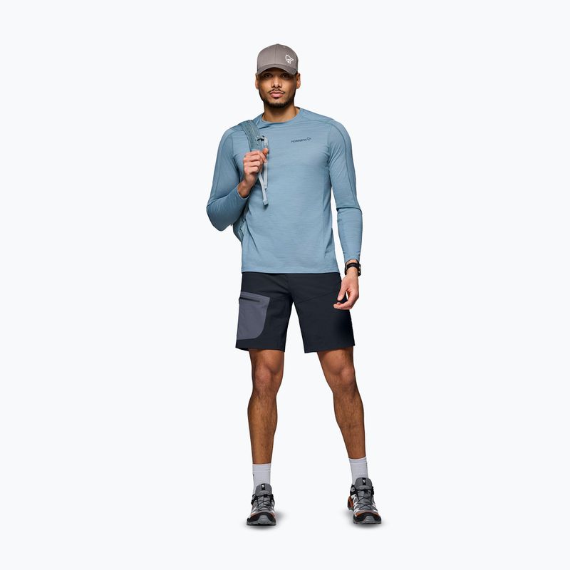 Spodenki trekkingowe męskie NORRONA Falketind Flex 1 Light caviar black 2