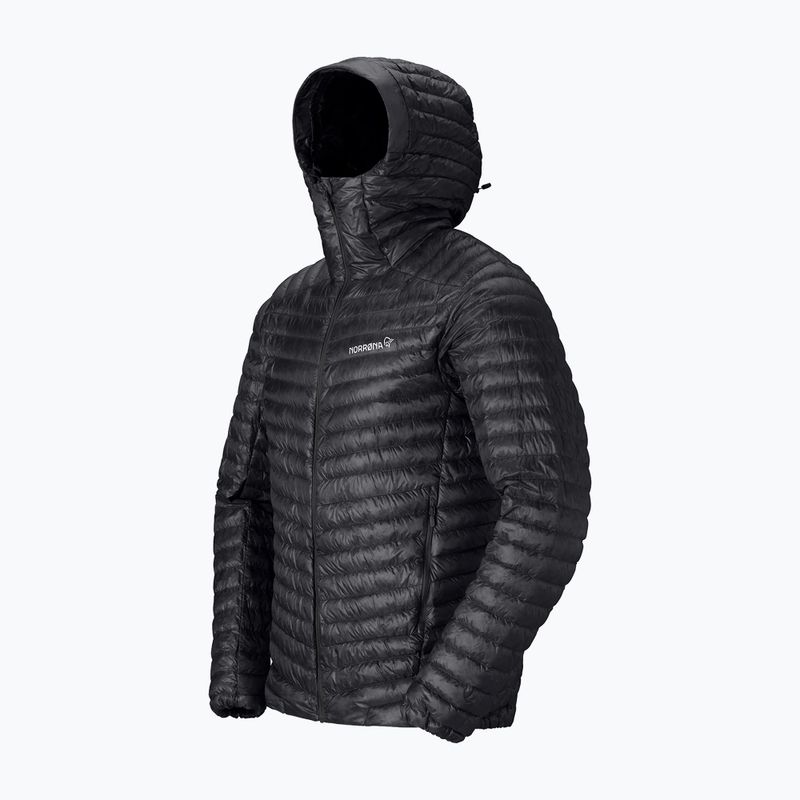 Kurtka puchowa męska Norrona Trollveggen Down800 Super Light Hood Caviar Black 7