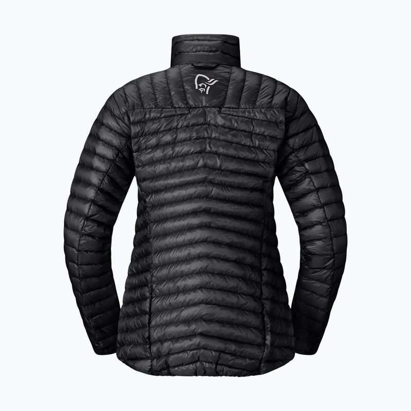 Kurtka puchowa damska NORRONA Trollveggen Down800 Super Light caviar black 7