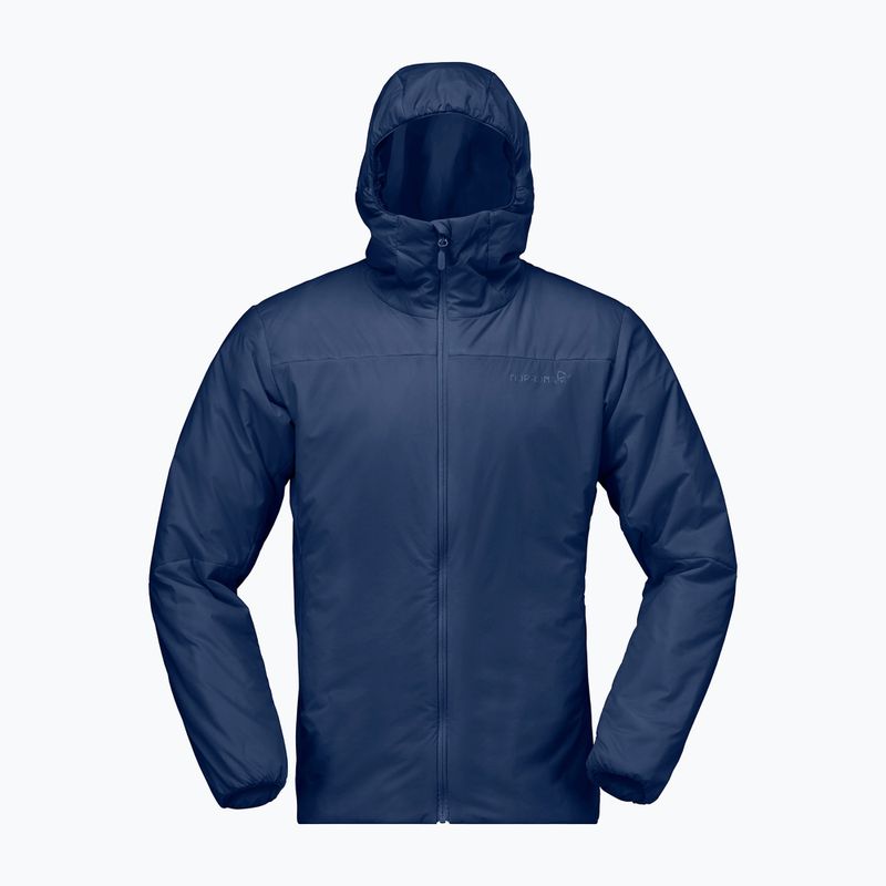 Kurtka ocieplana męska NORRONA Femund Thermo60 Zip Hood indigo night 4