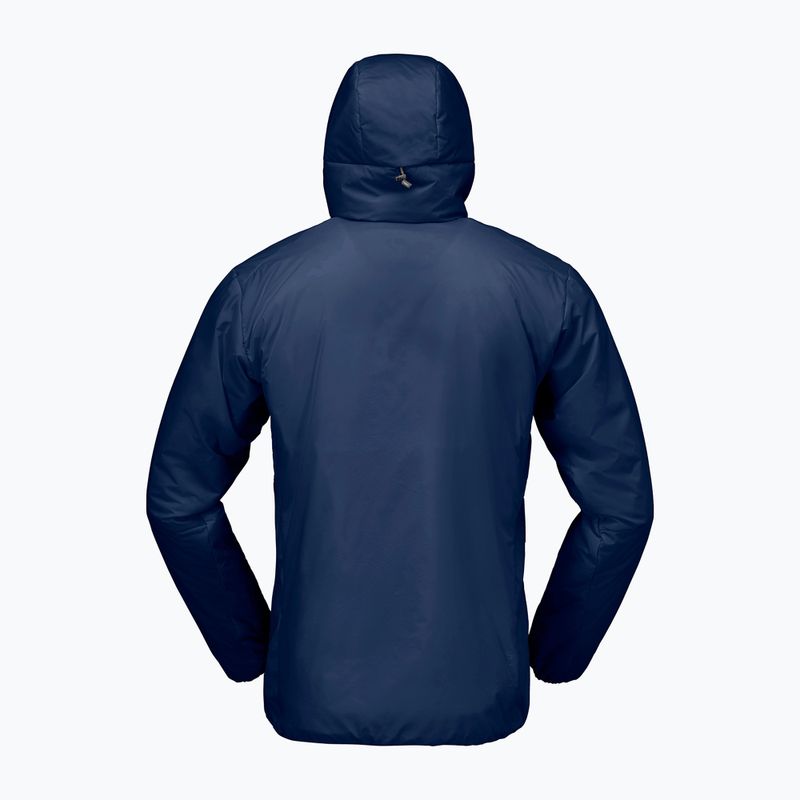 Kurtka ocieplana męska NORRONA Femund Thermo60 Zip Hood indigo night 5