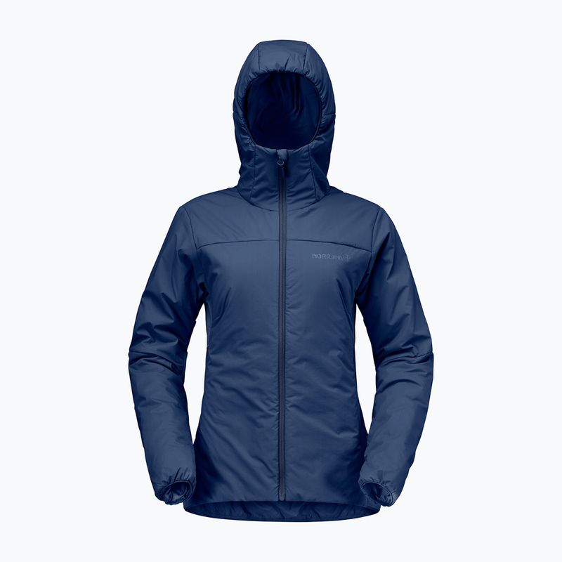 Kurtka ocieplana damska NORRONA Femund Thermo60 Zip Hood indigo night 5