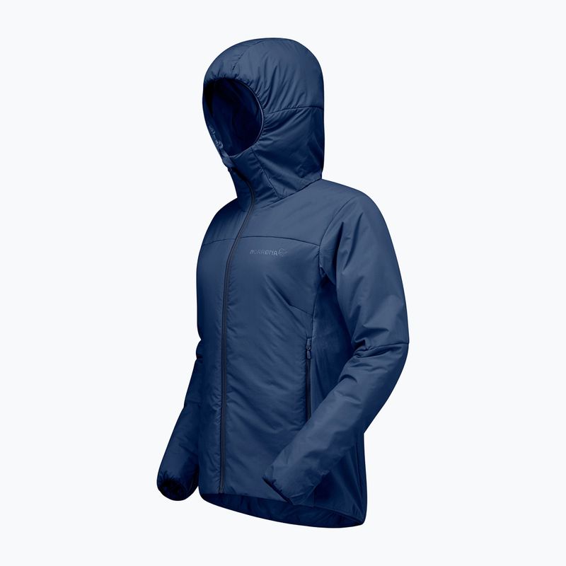 Kurtka ocieplana damska NORRONA Femund Thermo60 Zip Hood indigo night 7