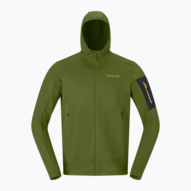 Bluza trekkingowa męska NORRONA Falketind Warm2 Stretch Hood pesto 5