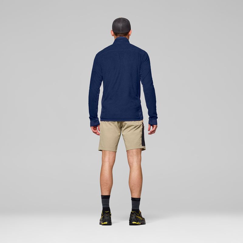 Bluza polarowa męska NORRONA Falketind Warm1 Active indigo night 3