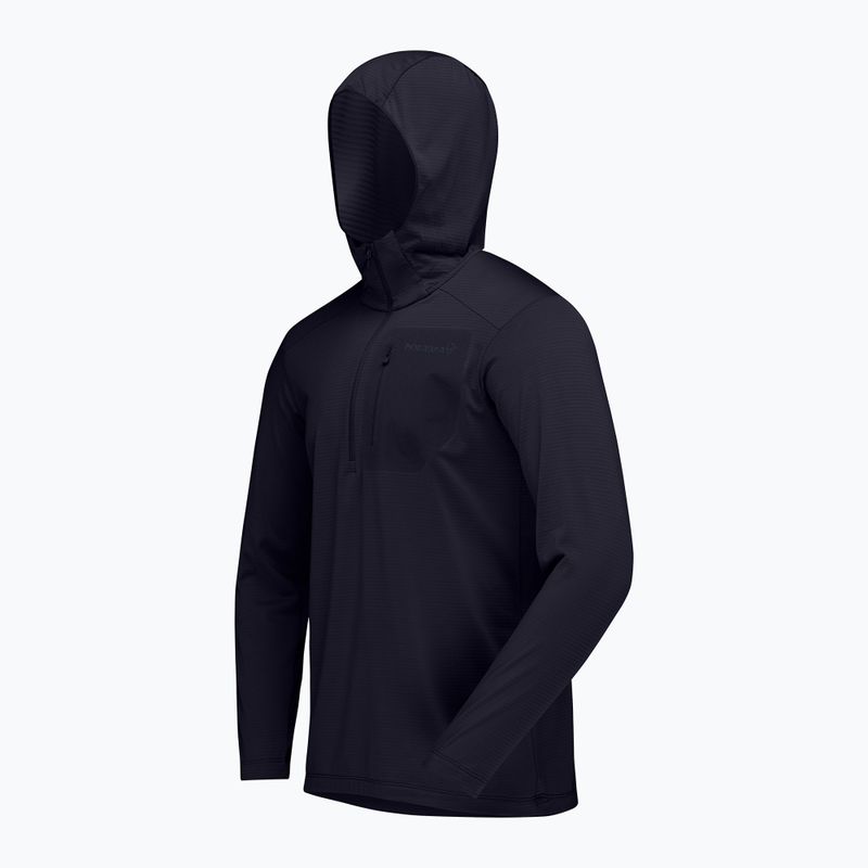 Bluza trekkingowa męska NORRONA Falketind Warm1 Hood caviar black 7
