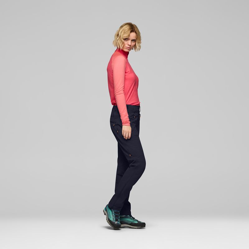 Spodnie trekkingowe damskie Norrona Femund Flex1 caviar black 4