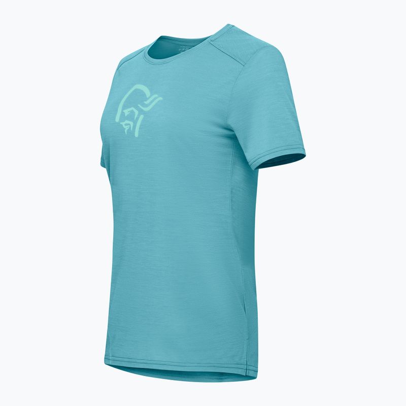 Koszulka damska NORRONA Femund Equaliser Merino brittany blue 7
