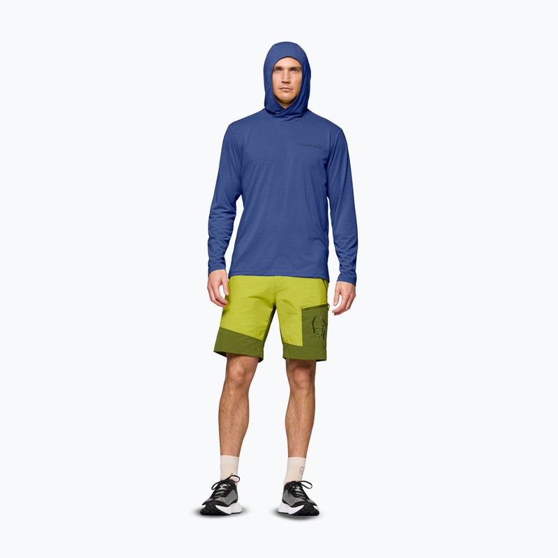 Bluza trekkingowa męska NORRONA Femund Tech Hood vintage indigo 2