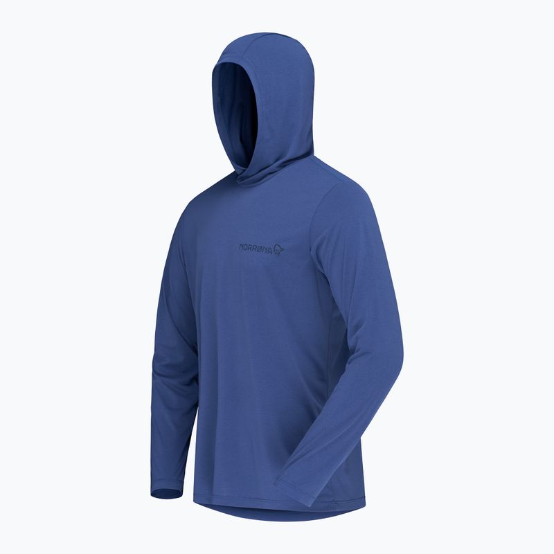 Bluza trekkingowa męska NORRONA Femund Tech Hood vintage indigo 8