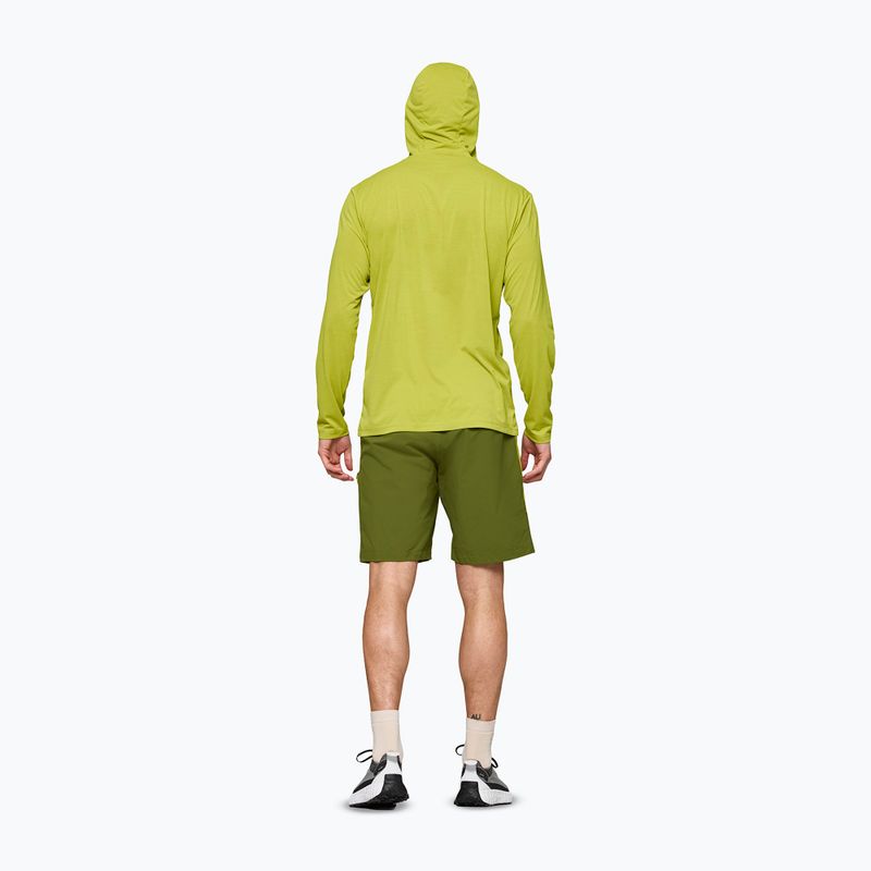 Bluza trekkingowa męska NORRONA Femund Tech Hood golden lime 3