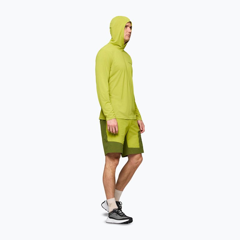 Bluza trekkingowa męska NORRONA Femund Tech Hood golden lime 4
