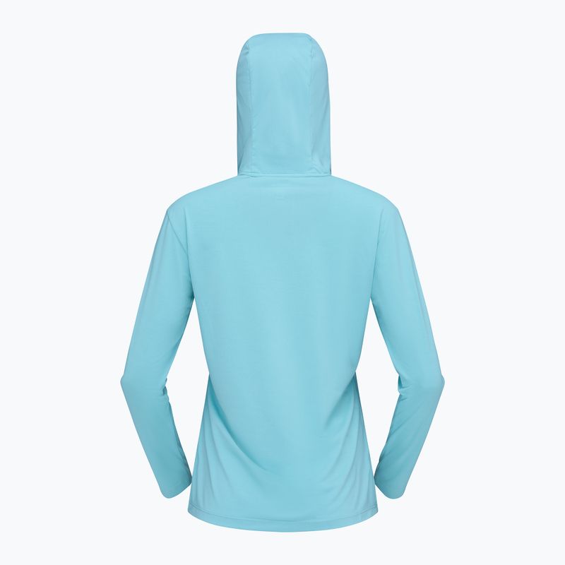 Bluza trekkingowa damska NORRONA Femund Tech Hood aqua haze 7