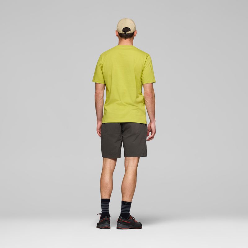 Koszulka męska NORRONA Cotton Viking golden lime 3