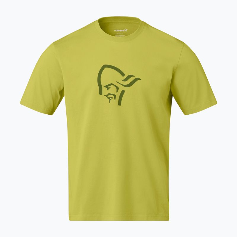 Koszulka męska NORRONA Cotton Viking golden lime 5