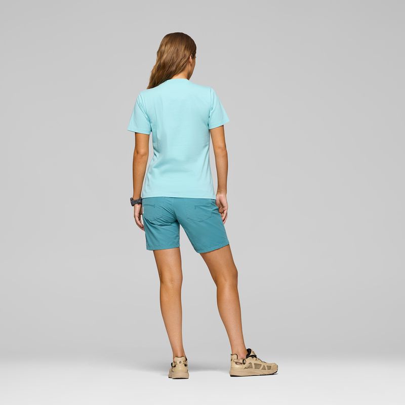 Koszulka damska NORRONA Cotton Viking aqua haze 3