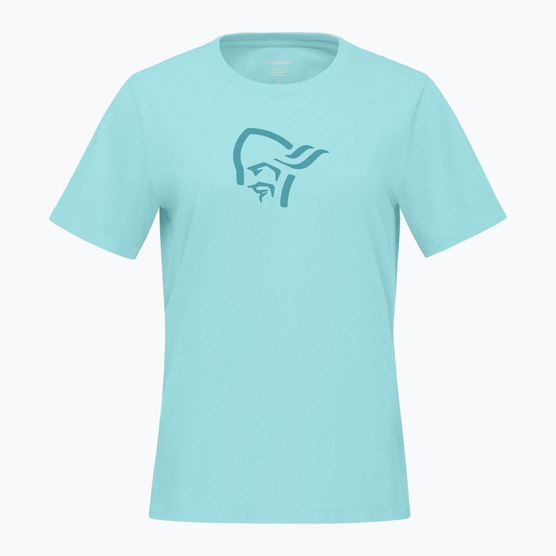 Koszulka damska NORRONA Cotton Viking aqua haze 5