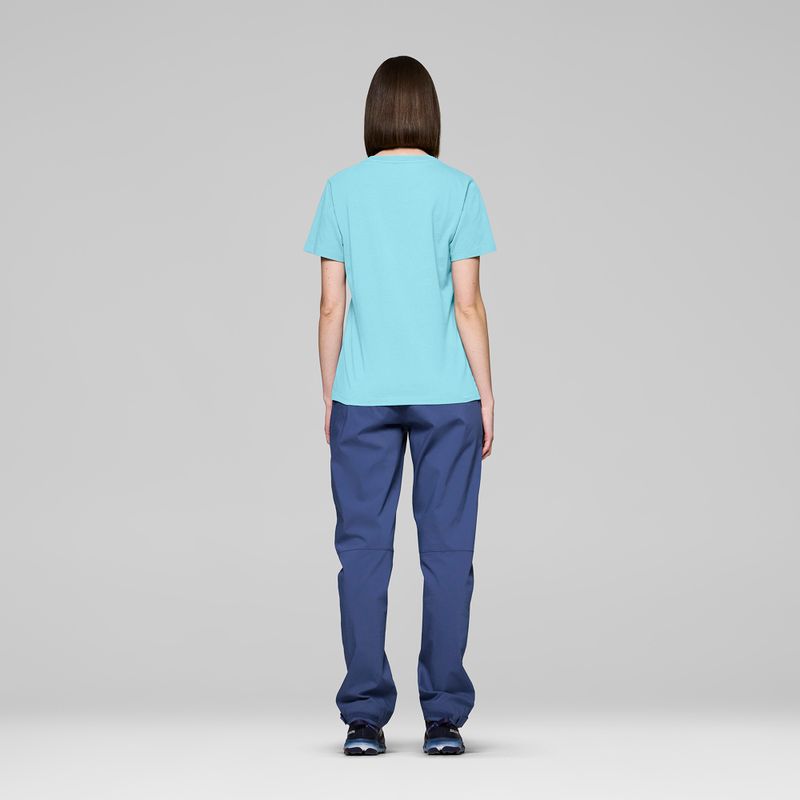 Koszulka damska NORRONA Cotton Norrøna Viking aqua haze 3
