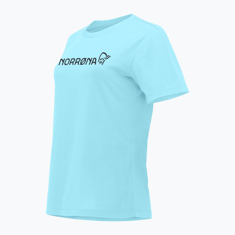 Koszulka damska NORRONA Cotton Norrøna Viking aqua haze 6