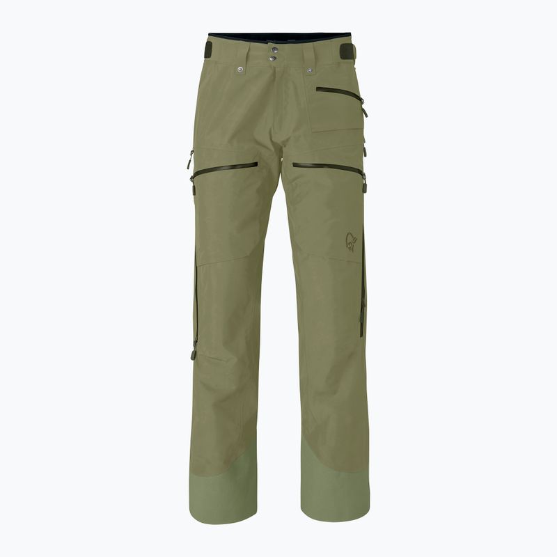 Spodnie narciarskie męskie Norrona Lofoten Gore-Tex Insulated deep lichen green 5