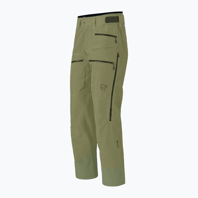 Spodnie narciarskie męskie Norrona Lofoten Gore-Tex Insulated deep lichen green 7