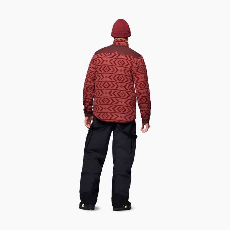 Bluza polarowa męska Norrona Tamok Warm3 cowhide/port 3