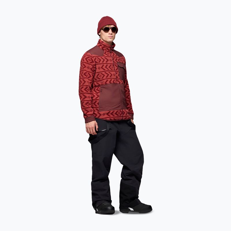 Bluza polarowa męska Norrona Tamok Warm3 cowhide/port 4