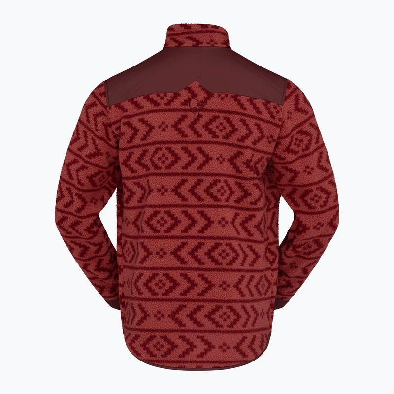 Bluza polarowa męska Norrona Tamok Warm3 cowhide/port 6