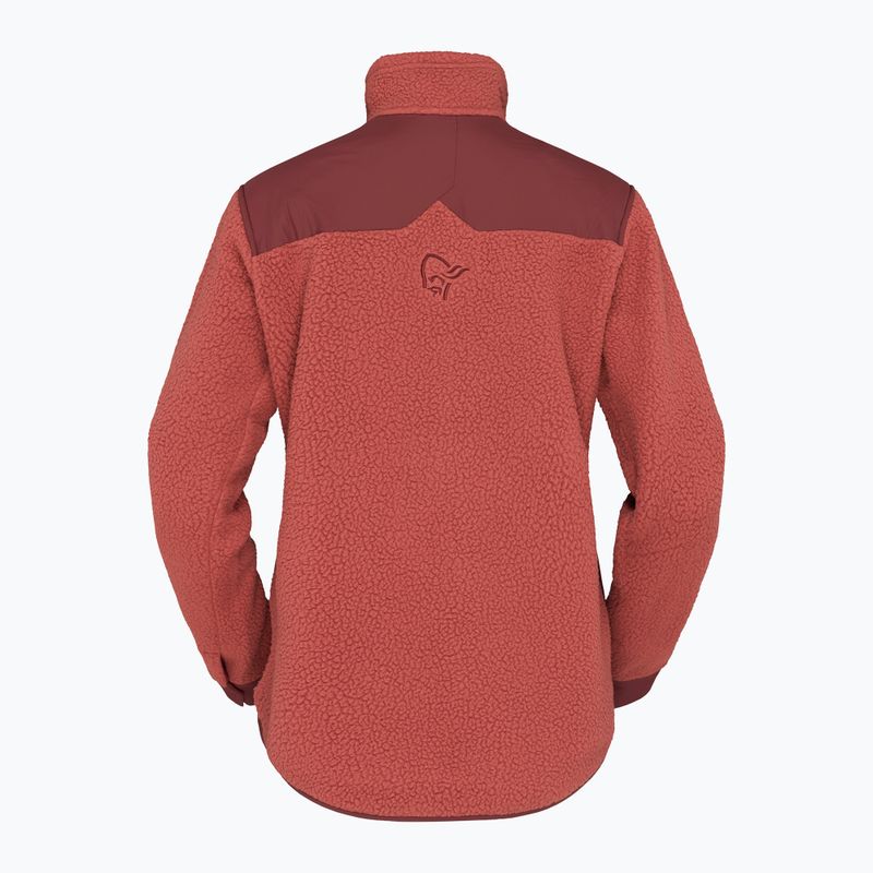 Bluza polarowa męska Norrona Tamok Warm3 cowhide/port 6
