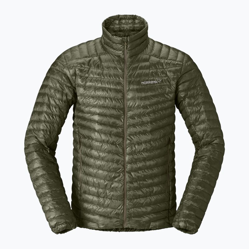 Kurtka puchowa męska Norrona Trollveggen Down800 Super Light Deep Lichen Green 5