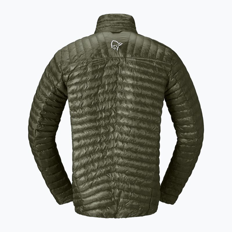 Kurtka puchowa męska Norrona Trollveggen Down800 Super Light Deep Lichen Green 6