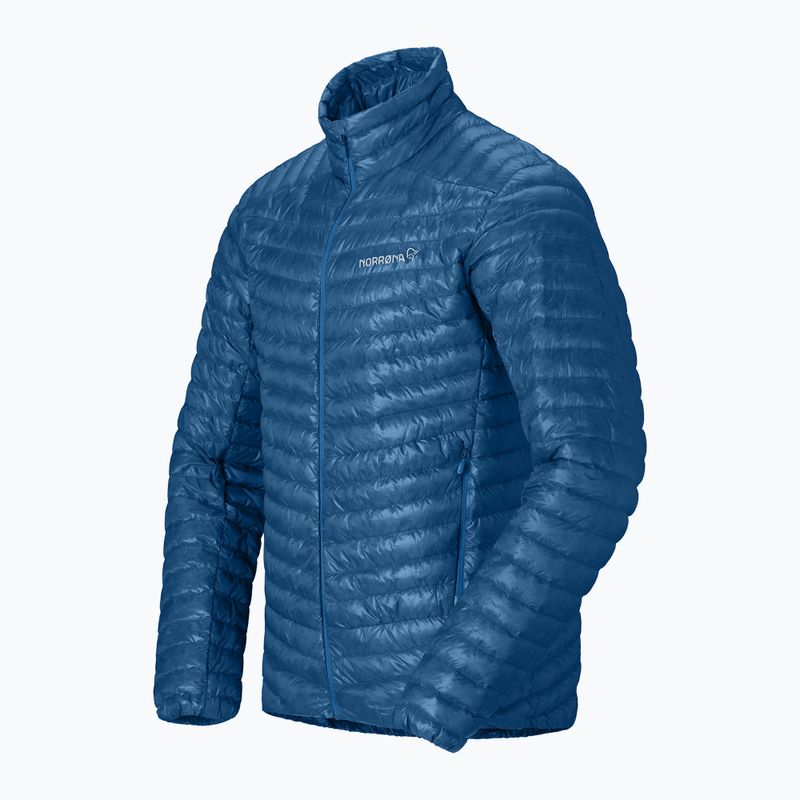 Kurtka puchowa męska NORRONA Trollveggen Down800 Super Light dark blue 7