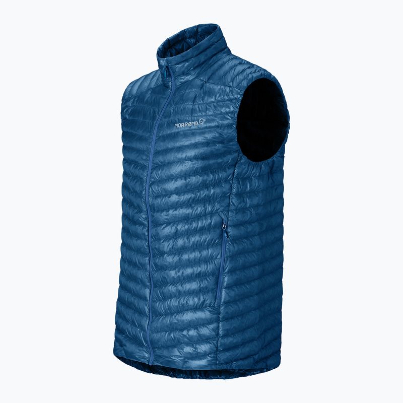 Bezrękawnik NORRONA Trollveggen Down800 Super Light dark blue 6