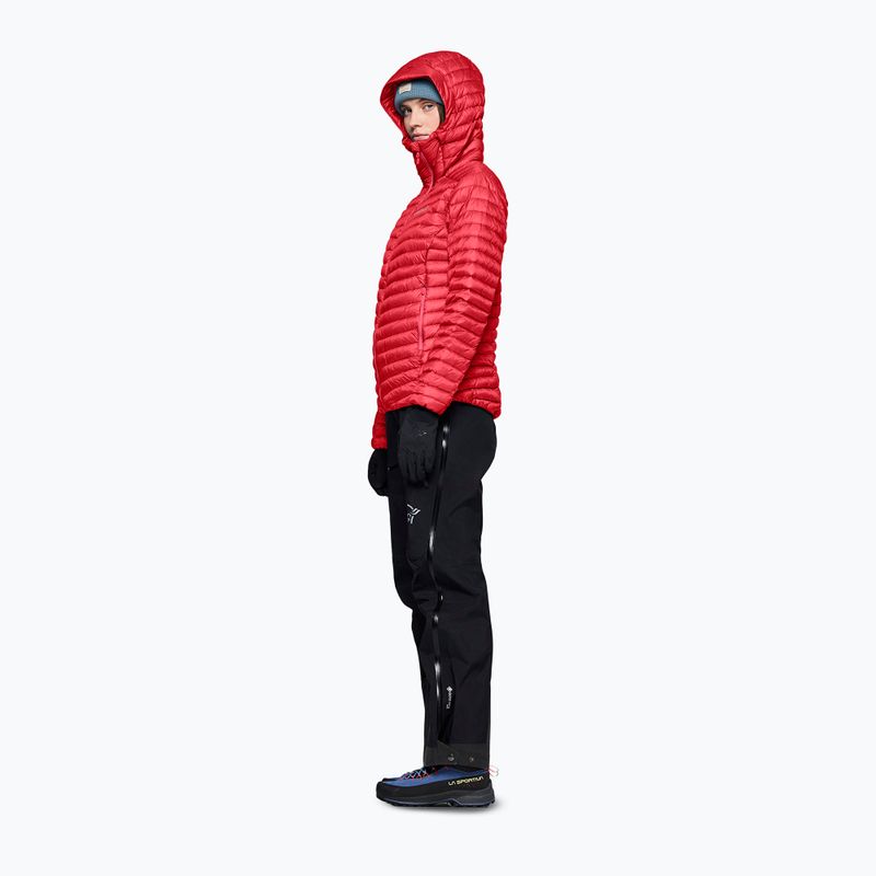 Kurtka puchowa damska Norrona Trollveggen Down800 Super Light Hood Baked Apple 4