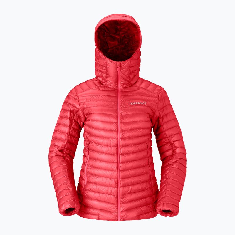 Kurtka puchowa damska Norrona Trollveggen Down800 Super Light Hood Baked Apple 5