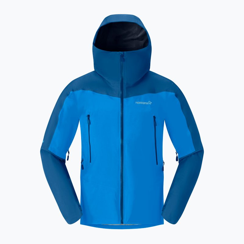 Kurtka przeciwdeszczowa męska NORRONA Falketind Gore-Tex brilliant blue/dark blue 3