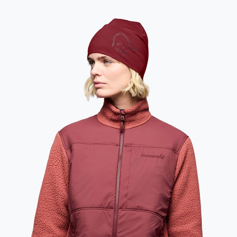 Czapka zimowa NORRONA PureUll 180 Beanie port 3