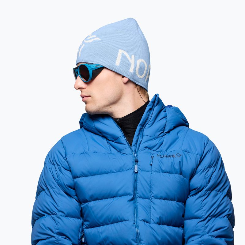 Czapka zimowa NORRONA MerinoUll Logo Beanie allure 5