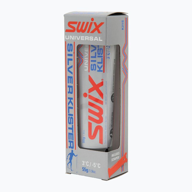 Smar do nart Swix K21S Uni Silver Klister 3C to -5C 55 g 3