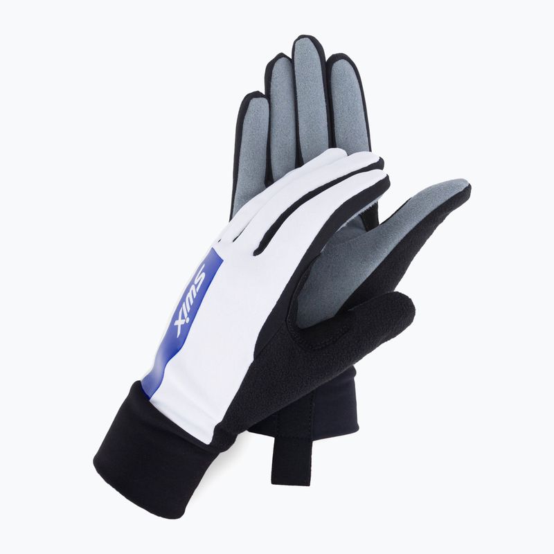 Rękawice na narty biegowe Swix Focus bright white