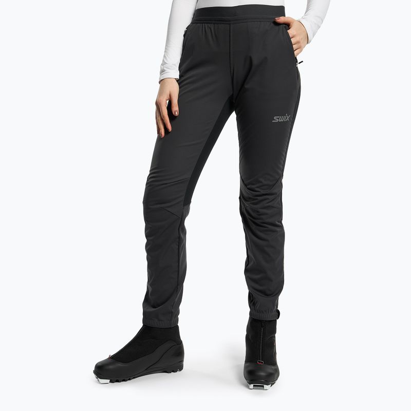 Spodnie softshell damskie Swix Cross phantom/black