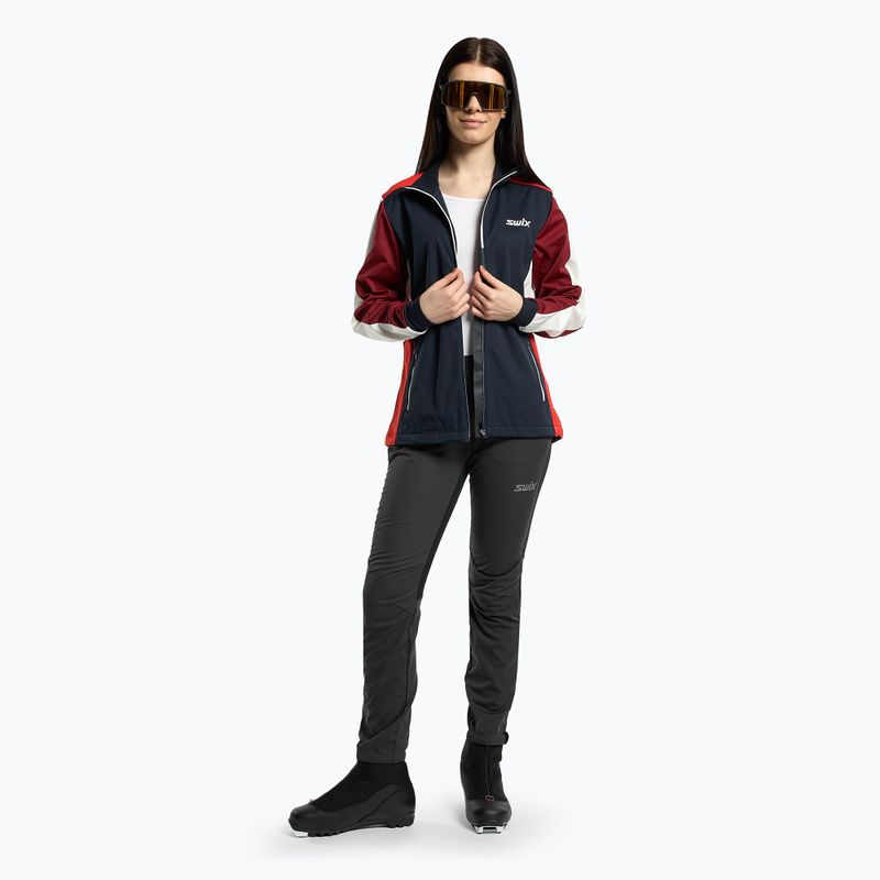 Spodnie softshell damskie Swix Cross phantom/black 2