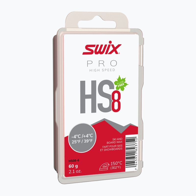 Smar do nart Swix HS8 Red -4°C/+4°C 60 g