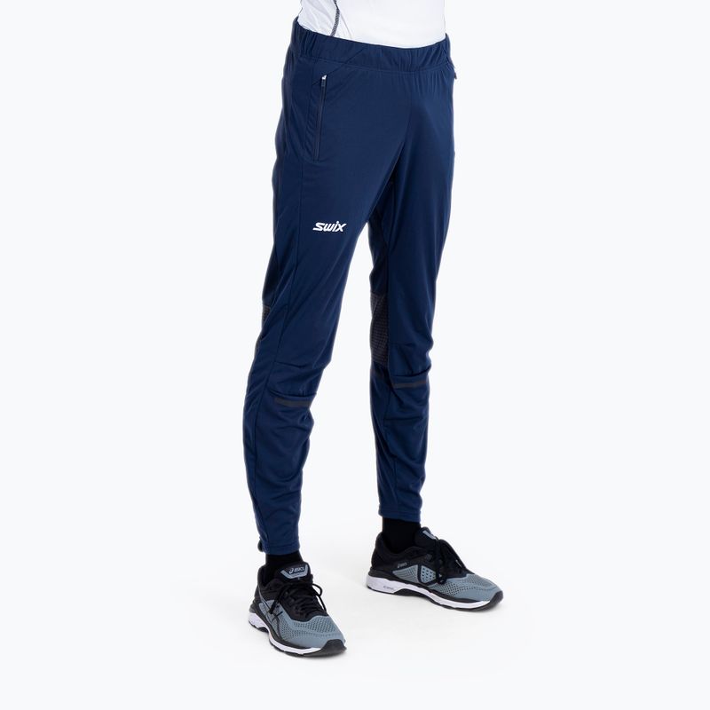 Spodnie softshell męskie Swix Dynamic dark navy 4