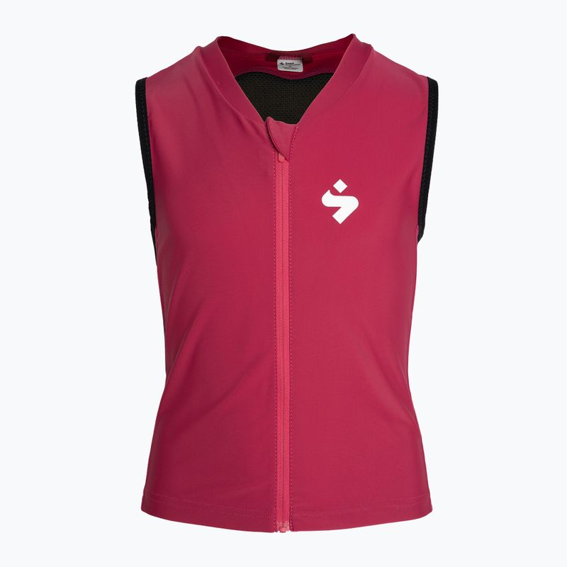 Kamizelka ochronna dziecięca Sweet Protection Back Protector Vest rubus red