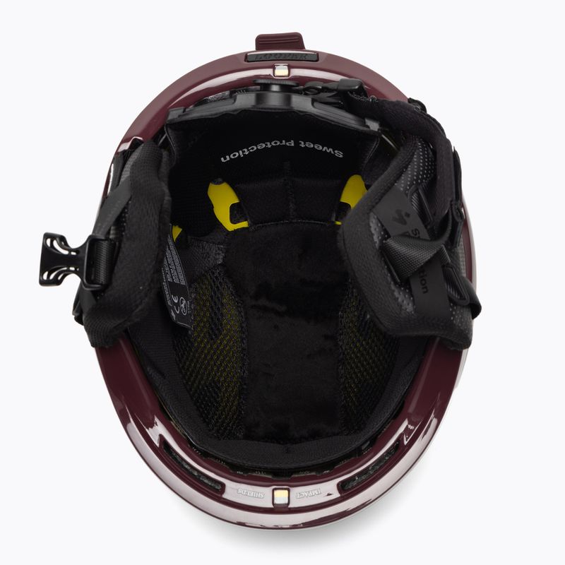 Kask narciarski Sweet Protection Looper MIPS matte meeko red 5